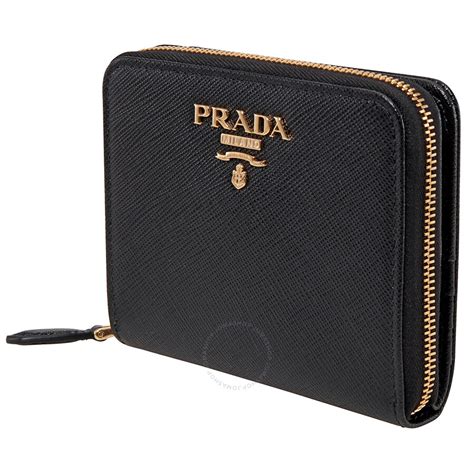 prada woven wallet|Prada small wallet price.